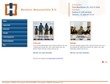 Tablet Screenshot of horsten.nl